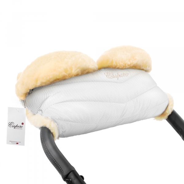 Муфта для рук на коляску Esspero Cosy Lux White - купить по цене от производителя в официальном интернет-магазине