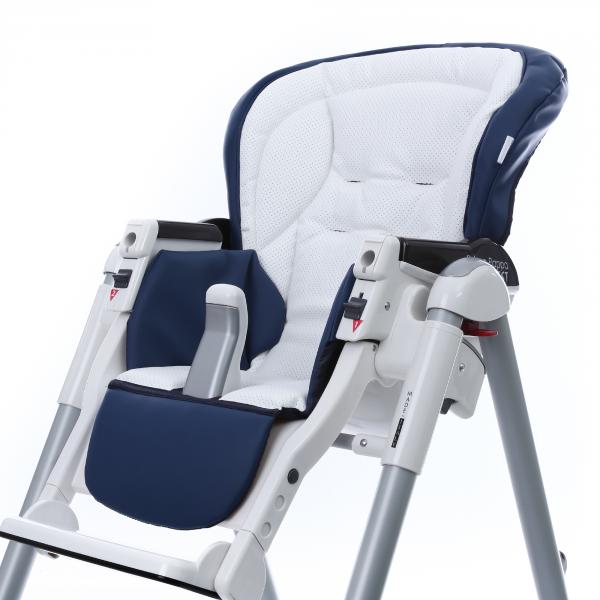 Сменный чехол сидения Esspero Sport к стульчику для кормления Peg-Perego Best Navy/White - купить по цене от производителя в официальном интернет-магазине