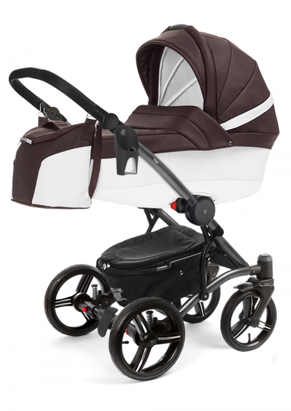 Коляска для новорожденных Esspero Tour Leatherette (шасси Graphite)