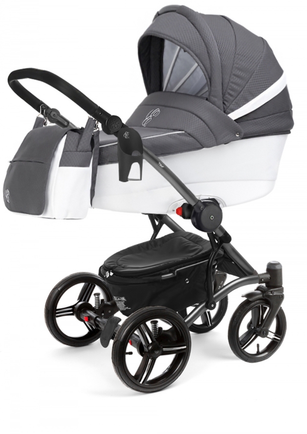 Коляска для новорожденных Esspero Tour Leatherette (шасси Graphite)