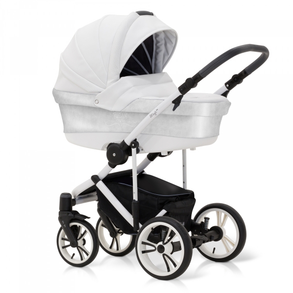 Коляска для новорожденных Esspero Limited Edition (шасси White) Silver - купить по цене от производителя в официальном интернет-магазине